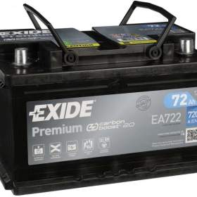 Autobaterie Exide Premium EA722 72Ah 720A / 19085619