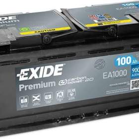 Autobaterie Exide Premium EA1000 100Ah 900A / 19085656
