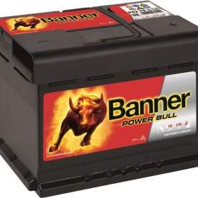 Autobaterie BANNER POWER BULL P6219 62Ah 550A / 19086338