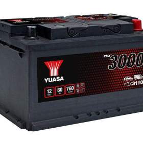 Autobaterie YUASA YBX3110 80Ah 760A / 19086382