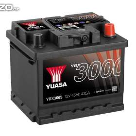 Autobaterie YUASA YBX3063 45Ah 440A / 19086392