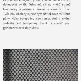 Foto inzerátu Trampolína Marimex Comfort 366 cm !!!
