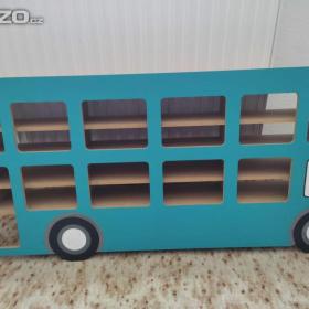 Fotka k inzerátu DŘEVĚNÁ POLICE na autíčka  / 19098123