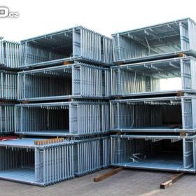 Nový 292m2 rámové fasádní lešení typ Plettac/zeptat se na aktuální cenu / 19094804