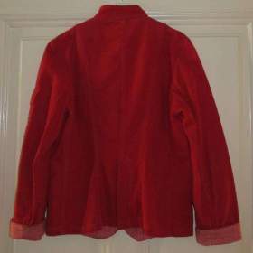 Foto inzerátu Dámské červené sako zn. OILILY - vel. 38/40 