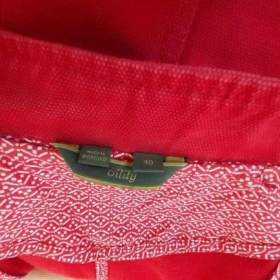 Foto inzerátu Dámské červené sako zn. OILILY - vel. 38/40 