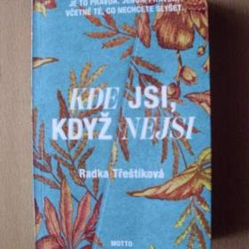 Fotka k inzerátu Radka Třeštíková Kde jsi, když tu nejsi / 19208858