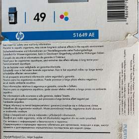 Foto inzerátu Tisková kazeta HP 49