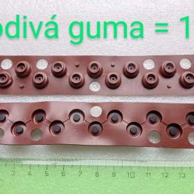 Fotka k inzerátu Vodivá guma, vodivá tlačítka / 19360722