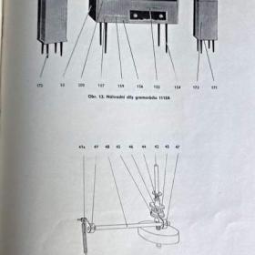 Foto inzerátu Návod k údržbě přístrojů  TESLA 535A Echo Stereo a TESLA 1112A Stereo