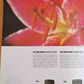 Foto inzerátu SIGMA - katalog objektivů 1998