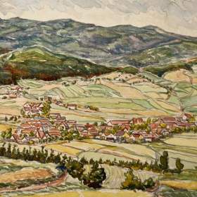 VYHLÍDKA Z BALKÓNU -  DVOŘÁK V. / 19133262