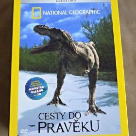 Fotka k inzerátu Cesty do pravěku:  National Geographic / 4 X DVD  / 19157095