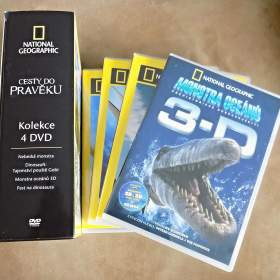 Foto inzerátu Cesty do pravěku: National Geographic / 4 X DVD 