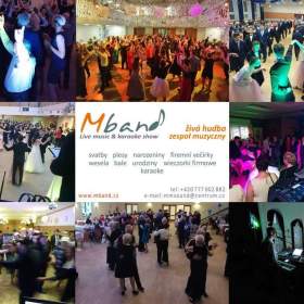 Fotka k inzerátu M Band -  živá hudba na svatbu, narozeniny, firemní akci, karaoke párty / 18318189