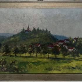 KOSTELÍK NA KOPCI NAD VESNICÍ -  SIGNOVÁN / 19137053