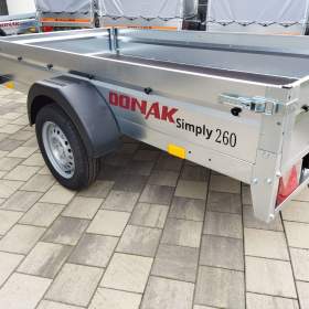 Fotka k inzerátu SUPER VÝPRODEJ, DOVEZEME, Přívěs 260x134cm nebo 250x134cm, SKLÁPĚCÍ. Cena 16990kč / 17301097