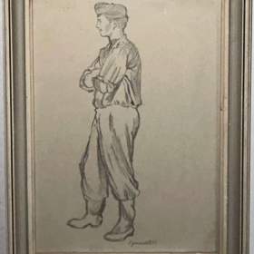 PORTRÉT VOJÁKA -  JANOUŠEK DUŠAN / 19146611