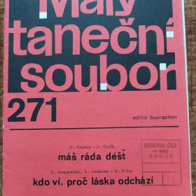Noty - malý taneční soubor 271 / 19153237