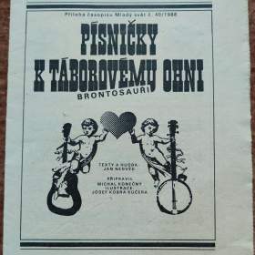Foto inzerátu Zpěvníky - Písníčky k táborovému ohni