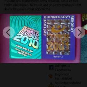 Fotka k inzerátu Guinessovy knihy  / 18218137