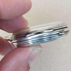 Foto inzerátu Stříbrné pánské gravírované kapesni hodinky - kličovky - funkční