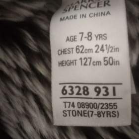 Foto inzerátu Dívčí kožíšek Mark&Spencer.