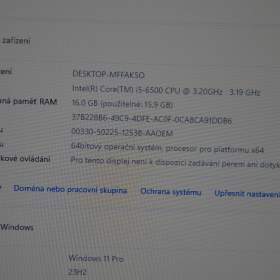 Foto inzerátu Lenovo ThinkCentre M900 desktop i5/16GB/500GB