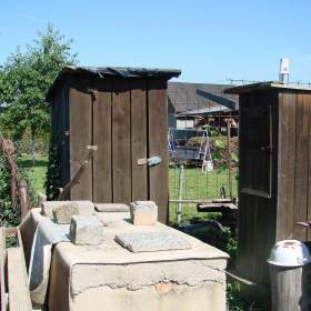 Foto inzerátu Zahradní chatka OV-Výškovice (elektřina, voda, zahrada 327 m2)