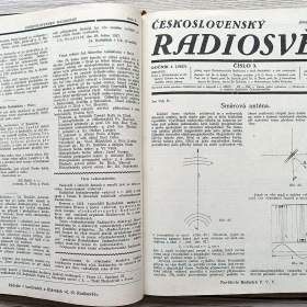 Foto inzerátu Časopisy ČESKOSLOVENSKÝ RADIOSVĚT, ročník 1, rok 1927