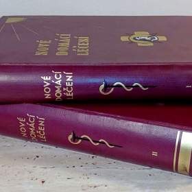 Foto inzerátu Starožitné lékařské knihy Nové domácí léčení z roku 1920, krásný stav