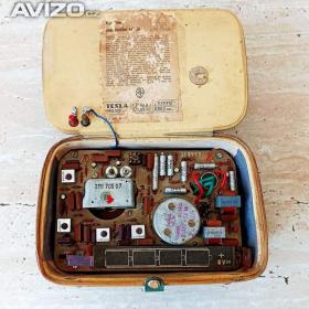 Foto inzerátu První československý tranzistorový přijímač T58 z roku 1958
