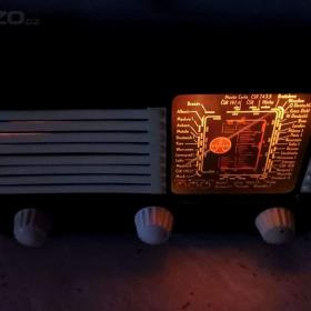 Foto inzerátu Starožitné rádio Tesla Talisman 306U po celkové renovaci, rok 1951, top stav