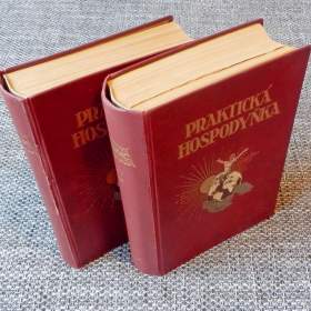 Foto inzerátu Praktická hospodyňka, starožitné knihy, rady hospodyňkám z 20. let minulého století