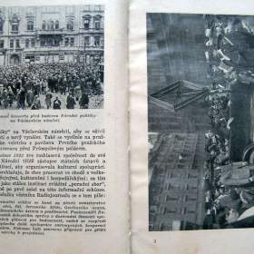 Foto inzerátu Starožitná kniha z roku 1935 o začátcích rozhlasu, historie rozhlasu v Československu