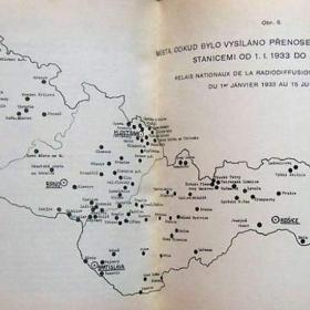 Foto inzerátu Starožitná kniha z roku 1935 o začátcích rozhlasu, historie rozhlasu v Československu