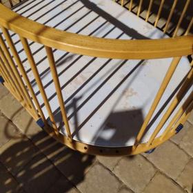 Foto inzerátu dětská oválna ohrádka s kolečky