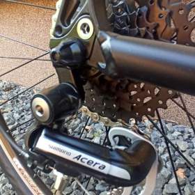 Foto inzerátu SCUD UMBRA 27,5 horské kolo 3x8 rám 17 černá -zelená