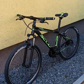 Foto inzerátu SCUD UMBRA 27,5 horské kolo 3x8 rám 17 černá -zelená