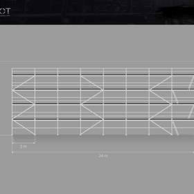 Nove fasádní lešení PLETTAC scaff 74 -  249,60 m2 / 19210938