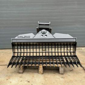 Foto inzerátu Prolamovaná srovnávací lopata, hydraulický shrnovač 130cm 3,6-5,5t