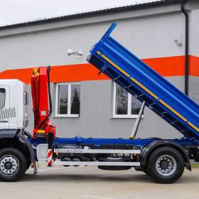 Foto inzerátu MERCEDES AXOR 1828 - TŘÍSTRANNÝ SKLÁPĚČ + HYDR. RUKA EURO4