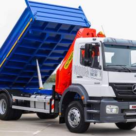 Foto inzerátu MERCEDES AXOR 1828 - TŘÍSTRANNÝ SKLÁPĚČ + HYDR. RUKA EURO4