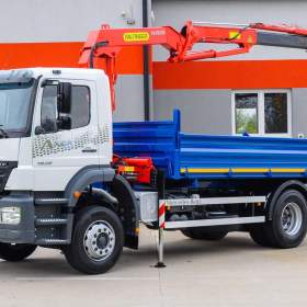 Foto inzerátu MERCEDES AXOR 1828 - TŘÍSTRANNÝ SKLÁPĚČ + HYDR. RUKA EURO4