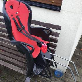 Foto inzerátu Dětská sedačka na kolo Hamax + 2x držák Hammax