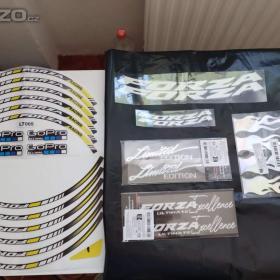 PRODÁM LEPKY NA SKÚTR HONDA FORZA 125,350! ! ! ! ! !  / 19224528
