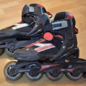 Dětské inline rostoucí brusle / 19227556
