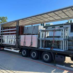 Nove fasádní lešení PLETTAC scaff 74 -  227 m2 / 19228088