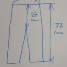 Foto inzerátu Dětské maskáčové kalhoty.