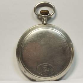 Foto inzerátu Starožitné pánské tříplášťové celostříbrné kapesní hodinky